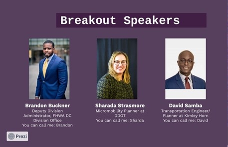 Breakout speakers.