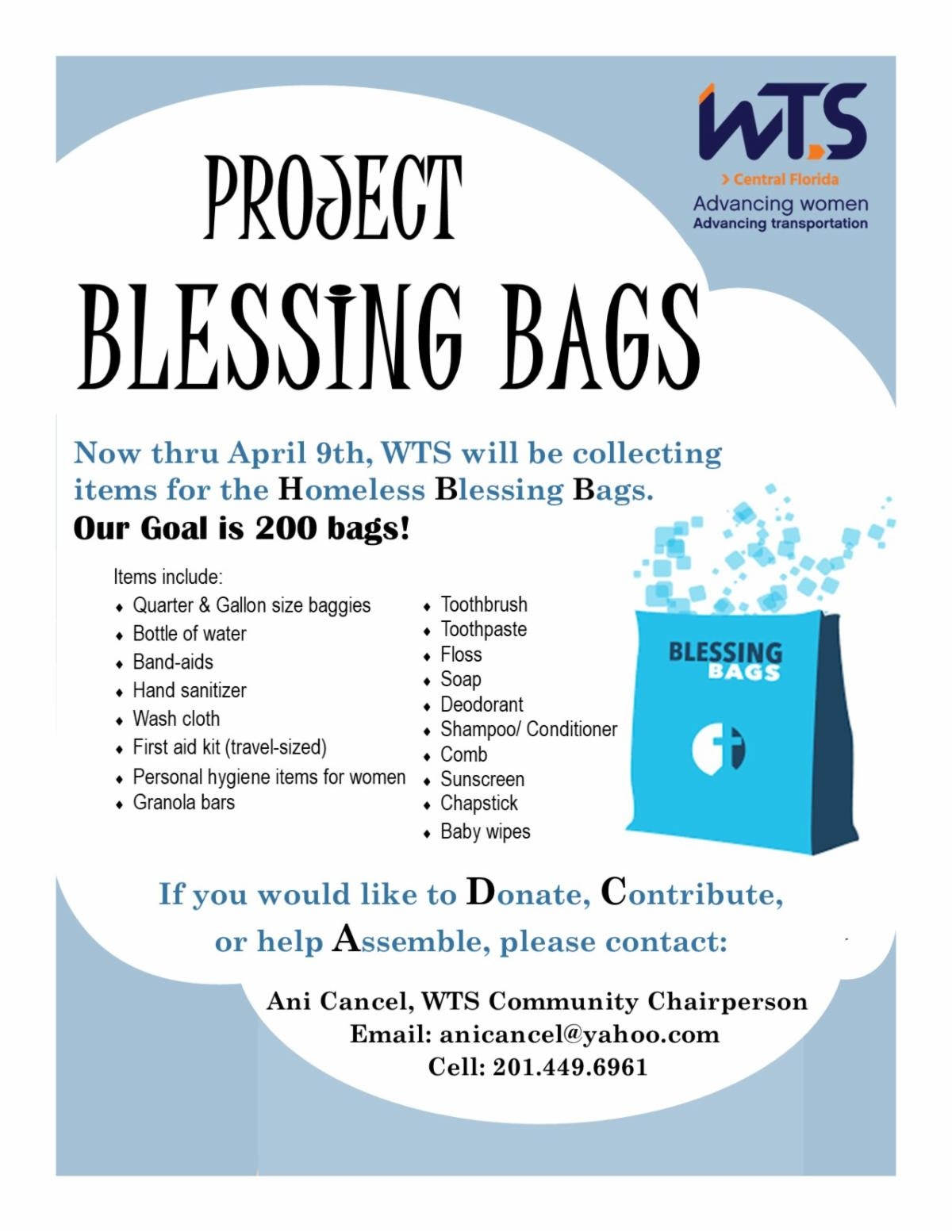 Blessing Bags – School of Saint Mary