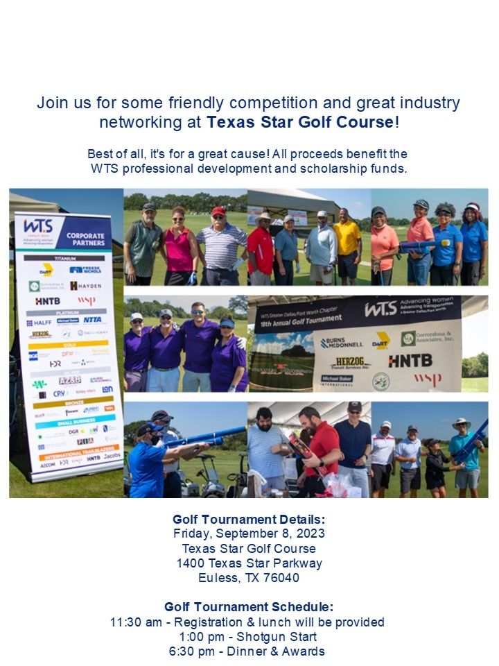 WTS Greater DFW 2023 Golf Tournament