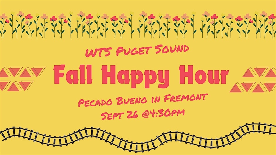 WTS Puget Sound Fall Happy Hour at Pecado Bueno in Fremont on September 26, starting at 4:30 p.m.