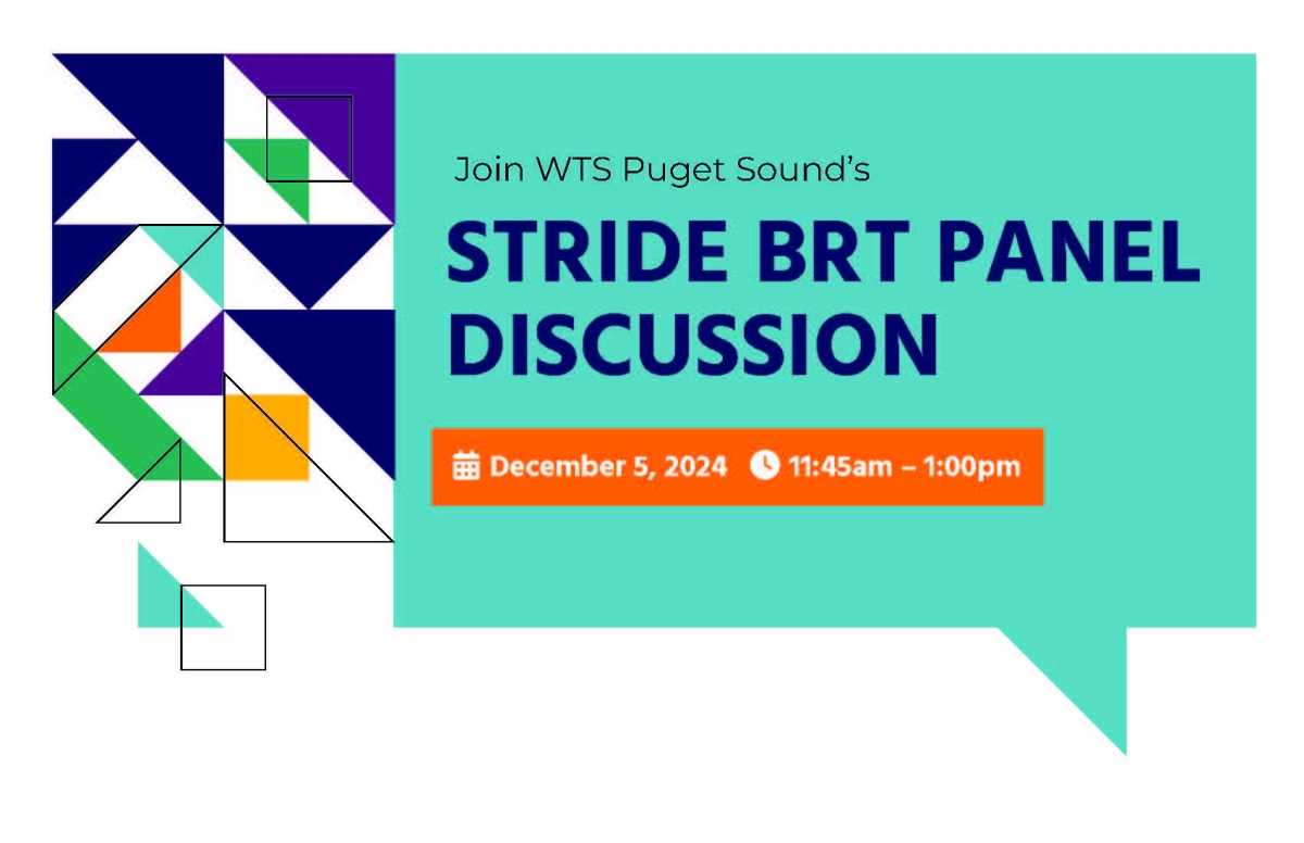 Join WTS Puget Sound's Stride BRT Panel Discussion