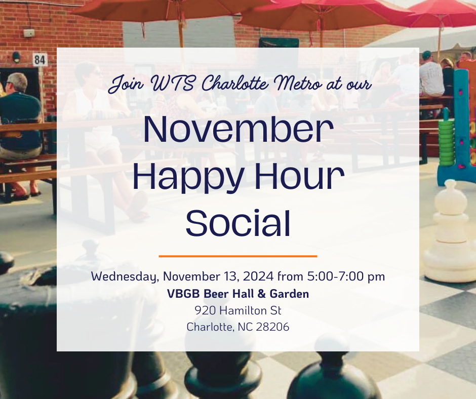 WTS Charlotte 2024 November Happy Hour Social