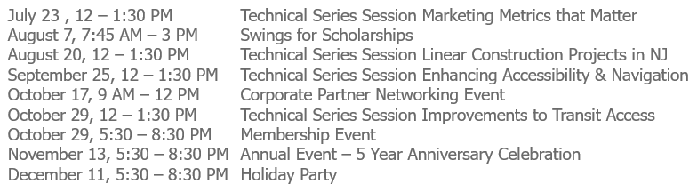 upcoming events