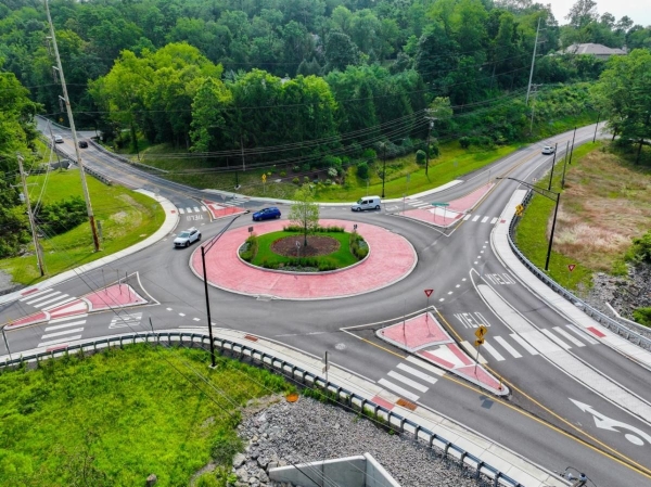 McLaughlin Run Roundabout