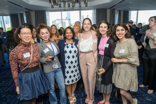 Group photo of WTS Boston Emerging Professionals 