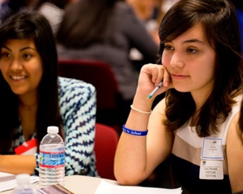 High Schoolers See a Future in Transportation Oct. 15 Photos © John Livzey