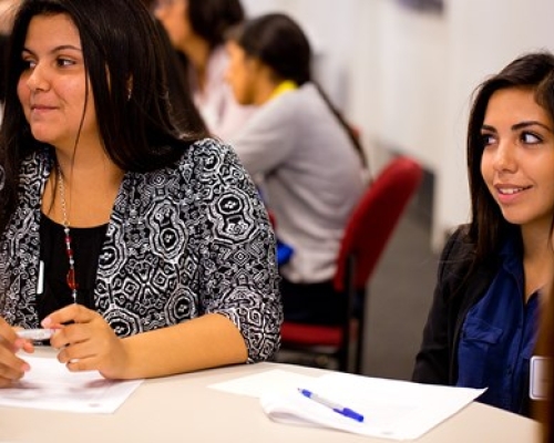 High Schoolers See a Future in Transportation Oct. 15 Photos © John Livzey